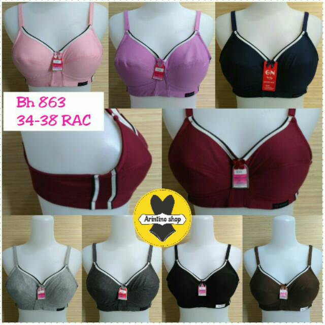 Bh Sport Bra Golden Nick 863 {Cup Sedang} Kait 2 | Bra Sport Tanpa Busa Tanpa Kawat |jx