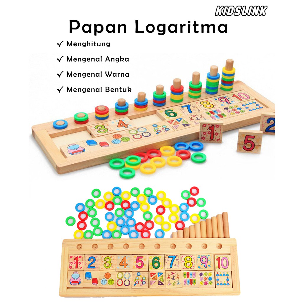 5 In 1 Mainan Kayu Edukasi Anak Puzzle Wooden Toy Toys Hadiah Kado Mancing Fishing