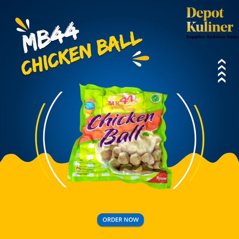 MB44 Bakso Ayam Baso Chicken meatball 500gr / Chicken Ball