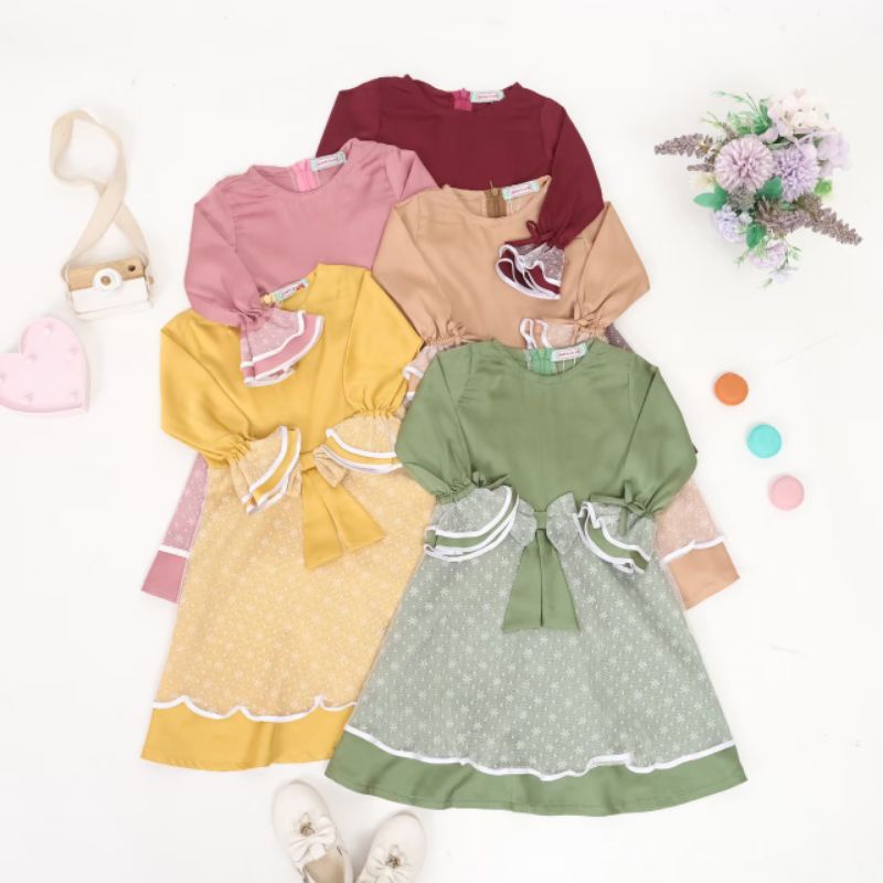 GAMIS SET MECCA KIDS by Ashfa Hijab