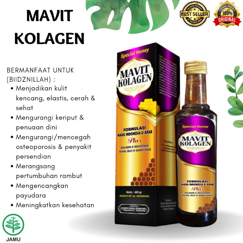 

Mavit Kolagen Madu spesial Madu Awet Muda Madu Kolagen