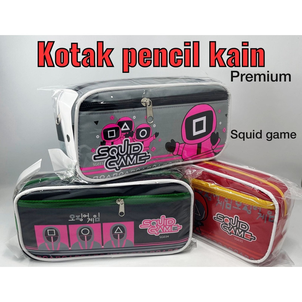 

Kotak Pensil Murah Squidgame Viral / Tempat Pensil / Pencil Case Murah Squidgame Viral