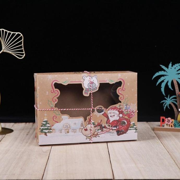 

WTCH BARUMASUK SUER 412 PCS PORTABLE CHRISTMAS GIFT BOX KRAFT PA DC452CD3