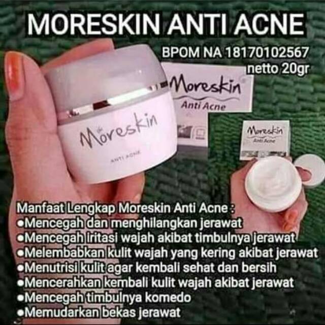 Moreskin anti acne