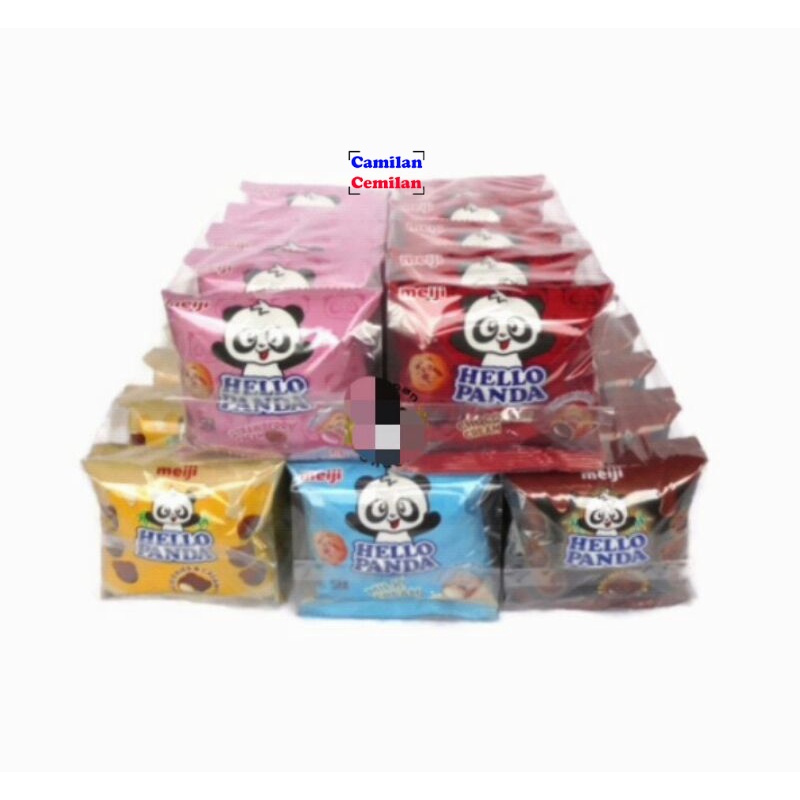 

Gooku 28 Store Hello Panda Meiji Renceng Isi 10 Pcs X 10 Gr