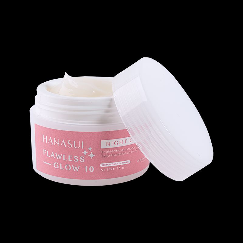 Hanasui Flowless Glow 10 Night Cream 15gr
