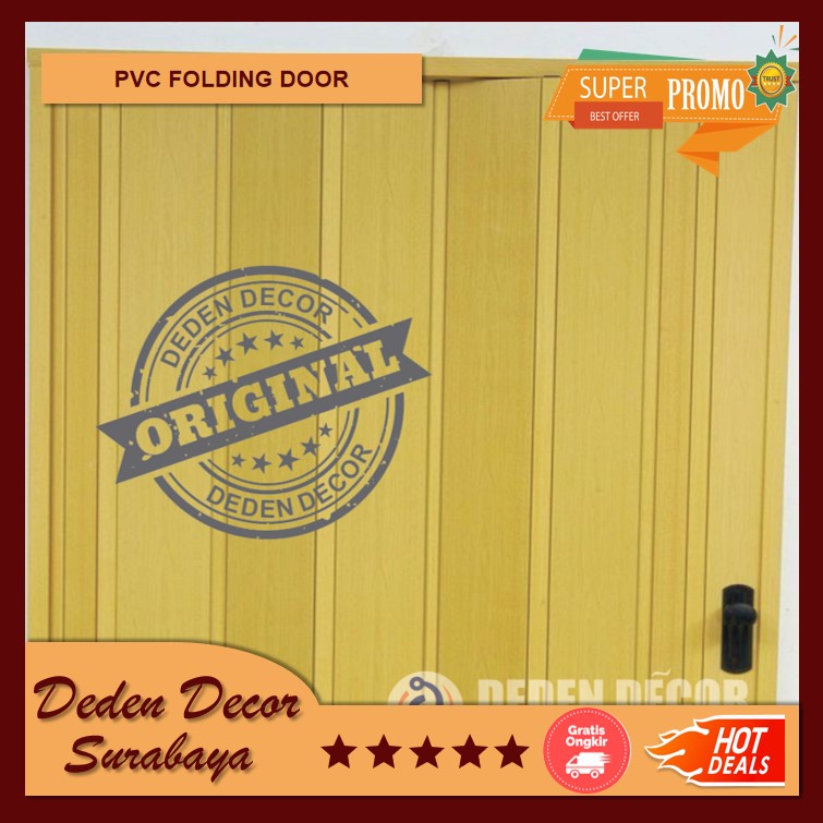 PVC Folding Door Surabaya  - Penyekat ruangan Minimalis Dnexs Elite