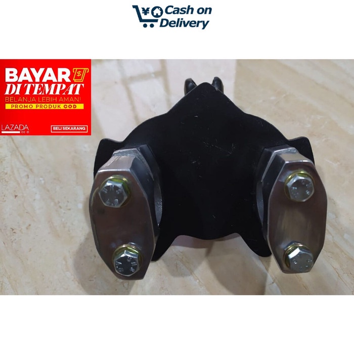 COD  YAMAHA ADAPTOR DUDUKAN STANG + RAISER HITAM YAMAHA BEBEK MATIC MIO MX