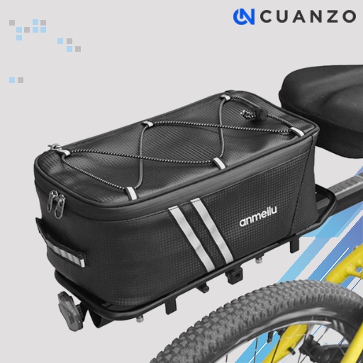 Tas Sepeda Rear Carrier Bag Waterproof 7L / Tas Sepeda Sepedah Hp Stang Depan Mtb Lipat Rockbros Gunung Touring Lipat Mtb Ontel Onthel Rokbros Roadbike Goes Bawah Sadel Belakang Panier Bangku Bonceng Cowok Cewe Cewek Classic Waterproof Anti Air Frame Frem