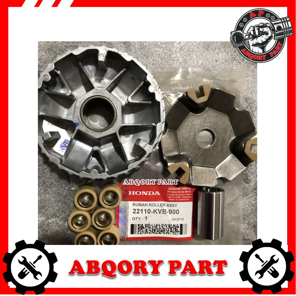 Abqory part____Rumah roller set assy KVB VARIO+BEAT F1 HONDA