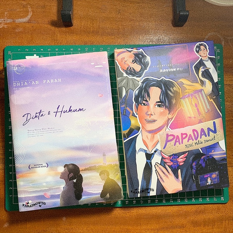 PRELOVED NOVEL AU PAPADAN 5S20C RAVINKYU DIKTA DAN HUKUM DOYOUNG CHOI HYUNSUK TREASURE NCT