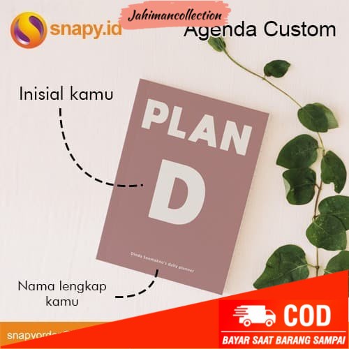 

✨ BISA COD ✨ Cetak Agenda Custom | Notebook Custom Hardcover | Buku Planner - BINDING