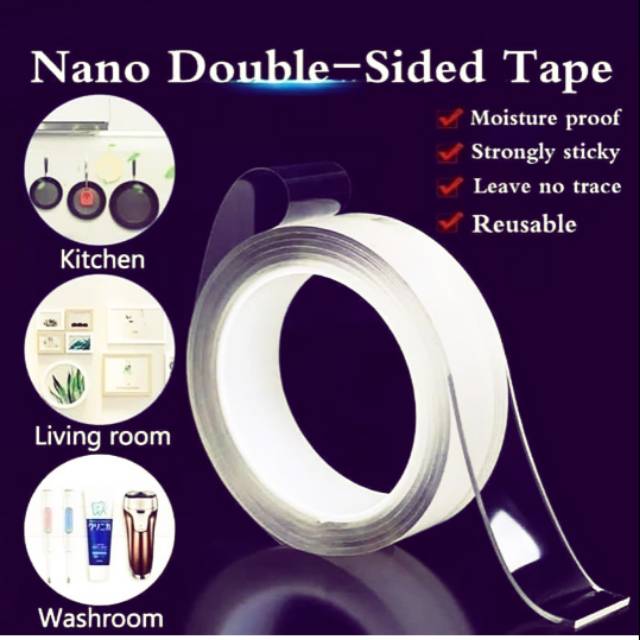 

Double nano tape 2m x 20mm Nano