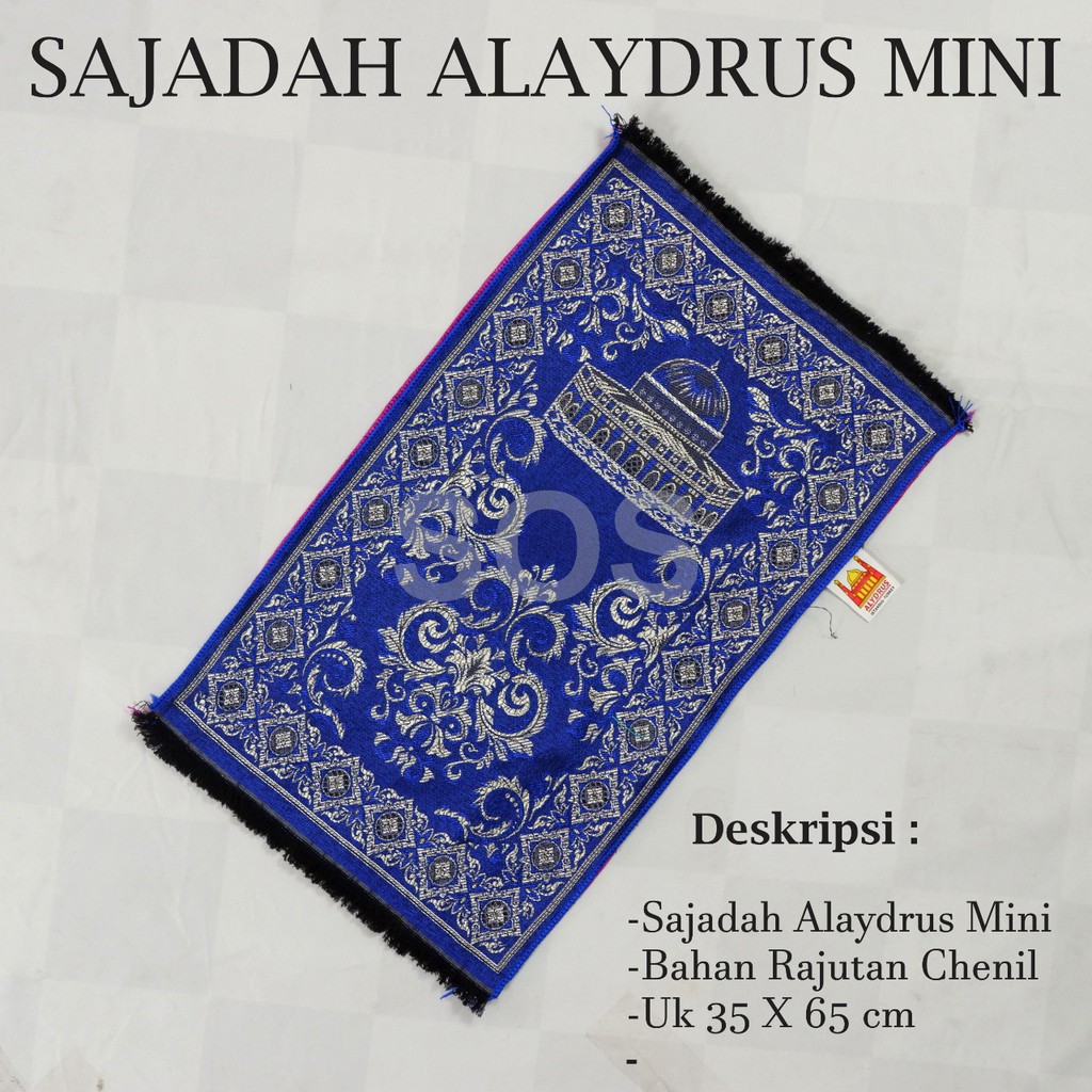 grosir sajadah mini alaydrus chenil