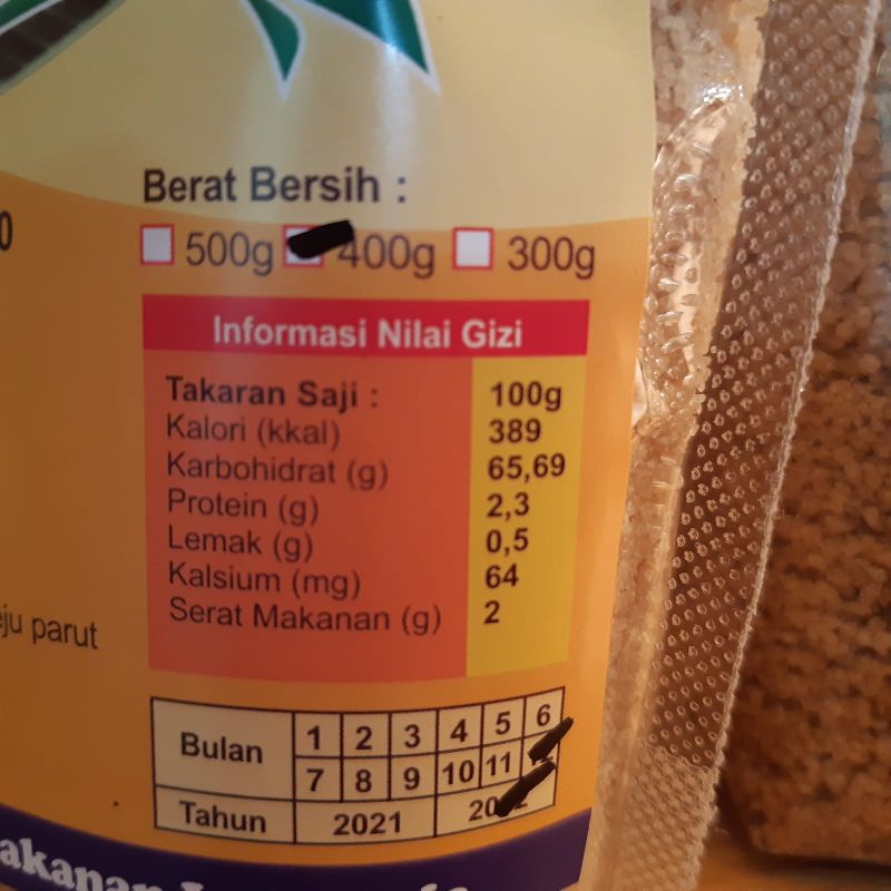 

tiwul//thiwul wonogiri 400gr