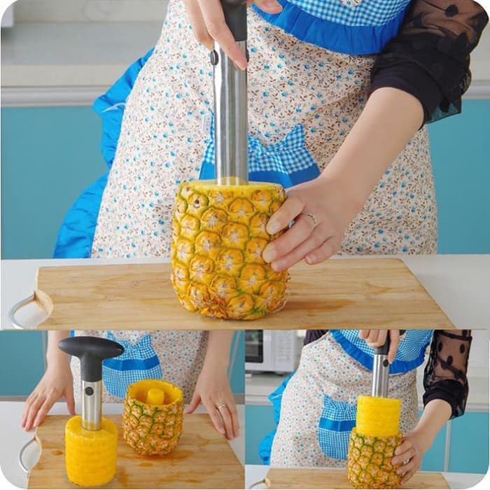 New stainless steel pineapple fruit peeler pengupas kulit buah nanas