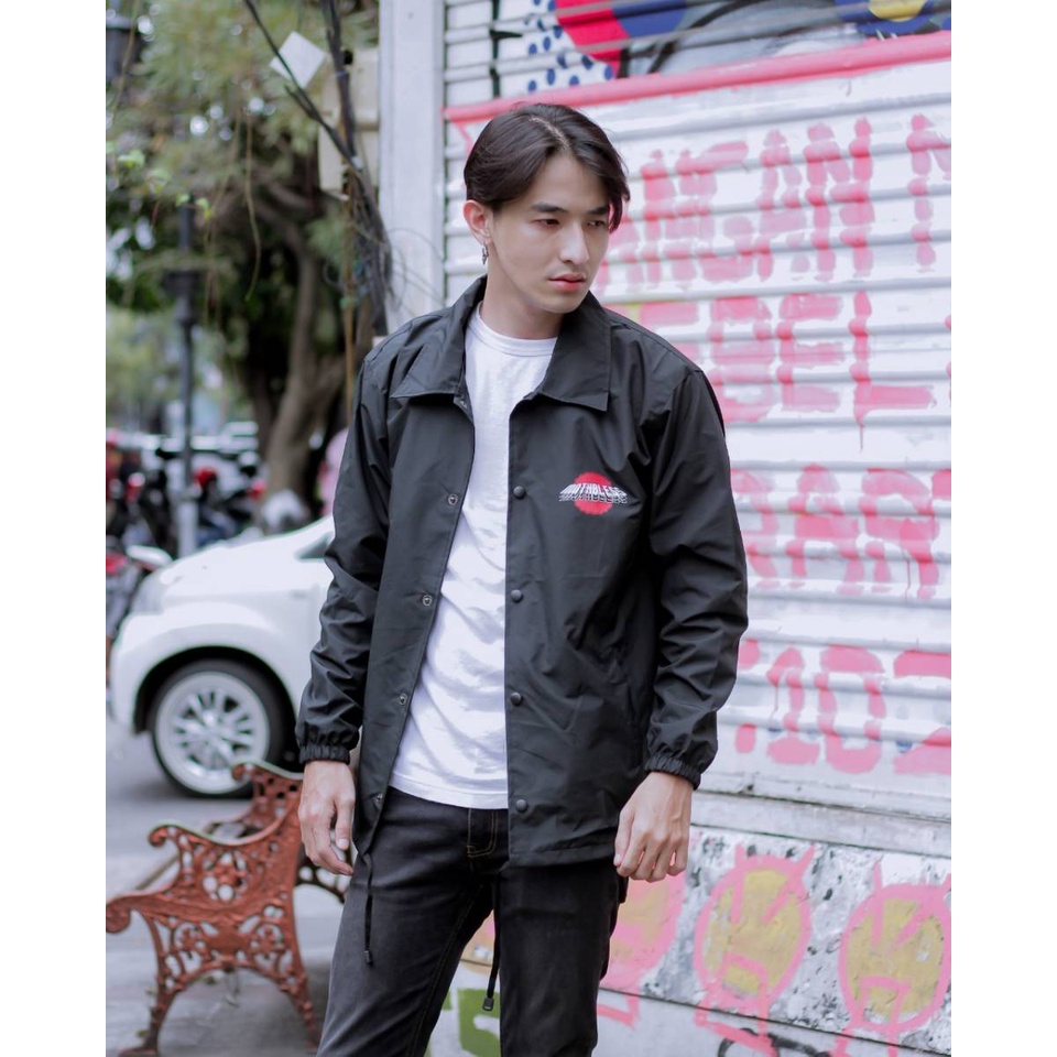 Coach Jacket Mothbless Inovation Black