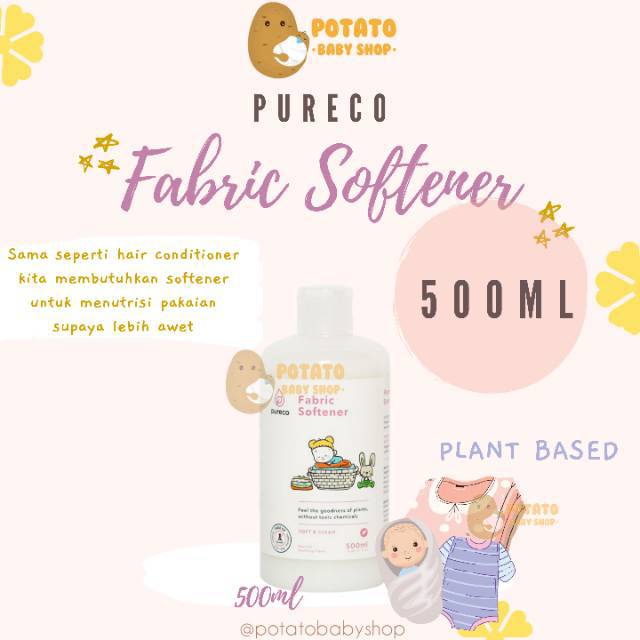 Pureco Fabric Softener 500ml  / Pelembut Pakaian