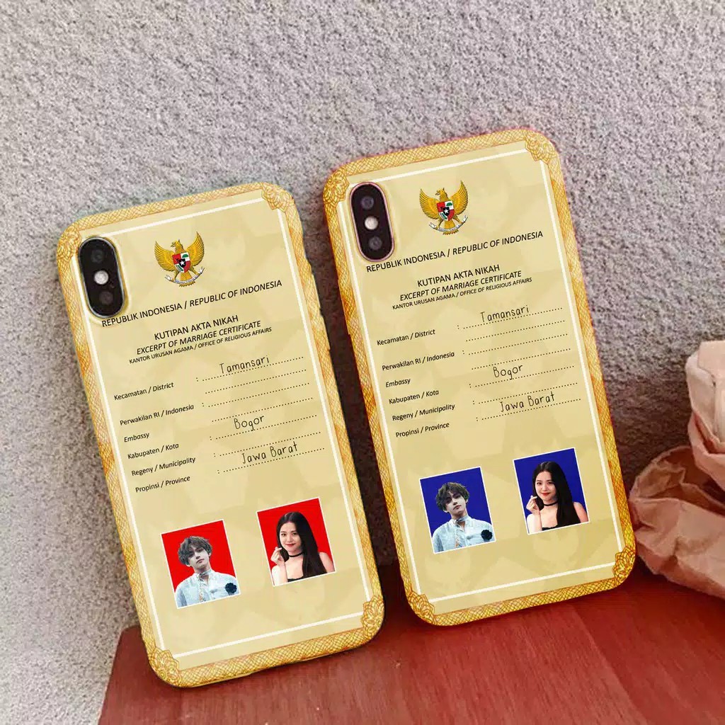 CASE SURAT NIKAH untuk semua tip hape oppo vivo samsung iphone realme
