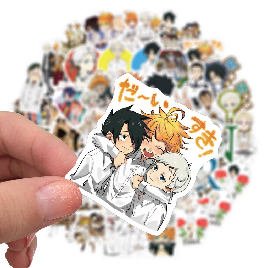 PN001 – Sticker Stiker Anime Jepang Promised Neverland