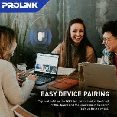 PROLiNK WiFi Repeater AP Router 3 in 1 Penguat Sinyal Extender PEN1201