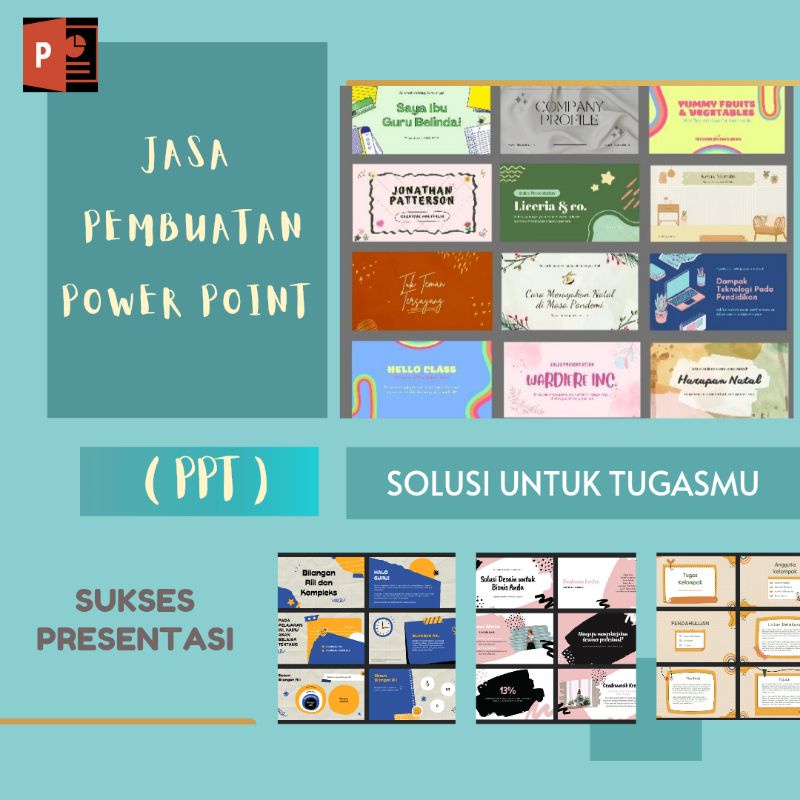 jasa/joki power point (PPT)