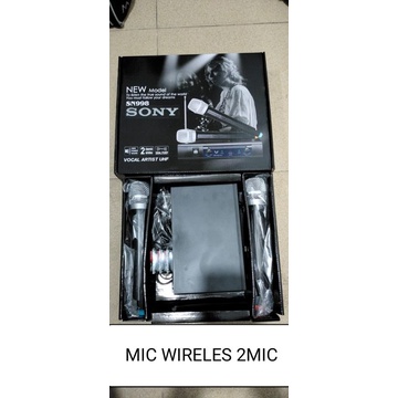 MIC /MICROFON / MIK WIRELESS TANPA KABEL X-SYS SONY