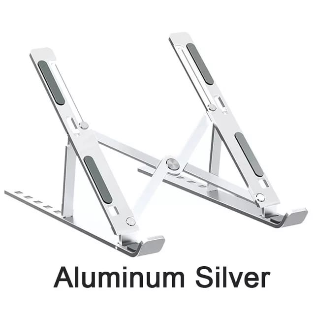 Laptop Stand Holder Portable Aluminium Multifungsi Anti Slip Untuk Laptop/Notebook