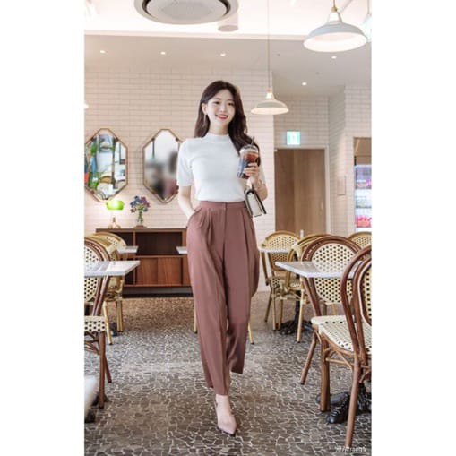 KAOS RIB TURTLENECK PREMIUM WANITA / TURTLENECK LENGAN PENDEK / KAOS LEHER TINGGI WANITA / KAOS UNIQ