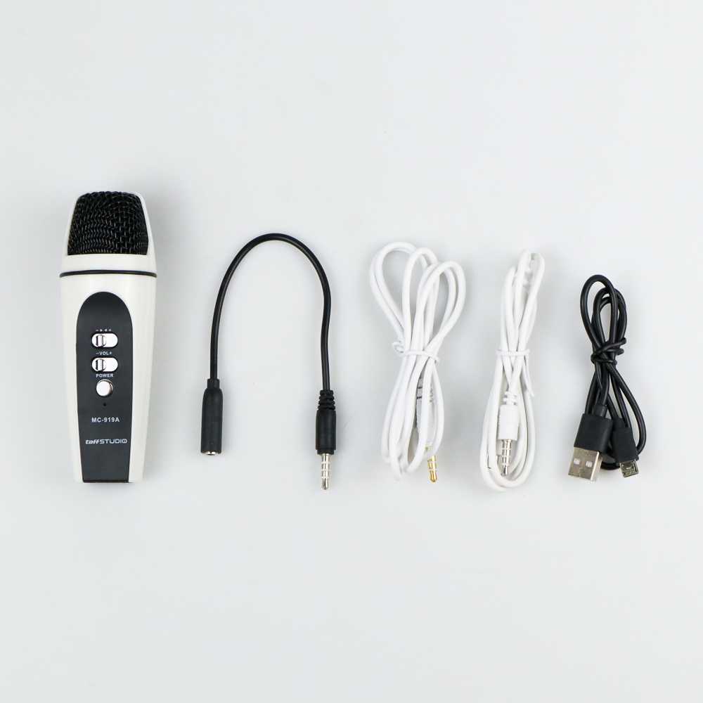 (100% BARANG ORI) Mobile Microphone for Smartphone and PC - MC-919A