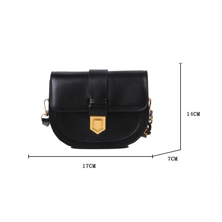 BJ15328 - BLACK/BROWN/KHAKI/WHITE - TAS SLEMPANG WANITA FASHION IMPORT MODIS ELEGAN TERMURAH TERLARIS TERBARU BAGSTORE JAKARTA TAS BATAM EL5328 CR7853 JT7001 MIRIP LT2038 BQ3059
