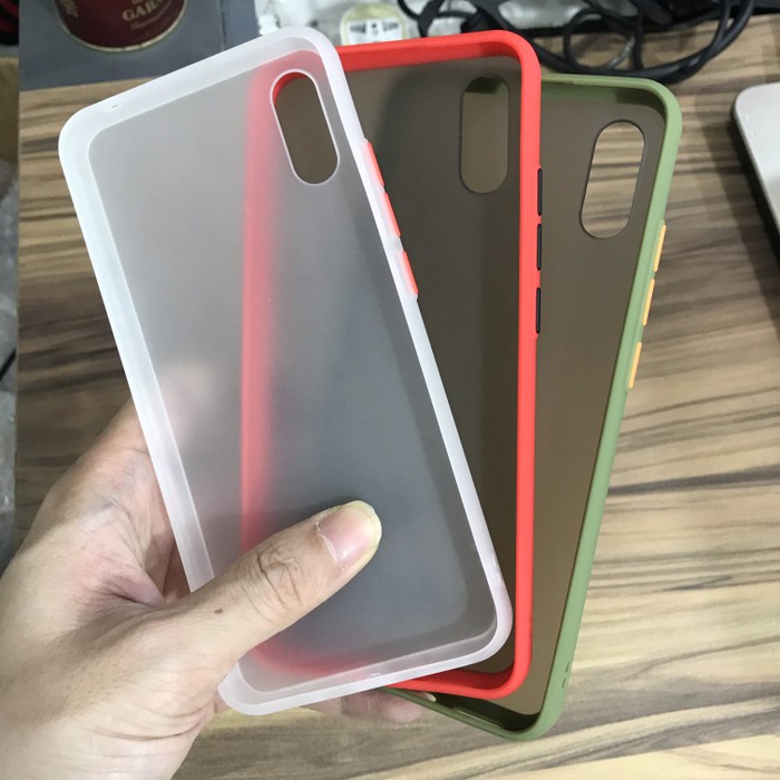 PREMIUM HYBRID CASE BLACK DOVE ANTI PECAH FOR REDMI 9A