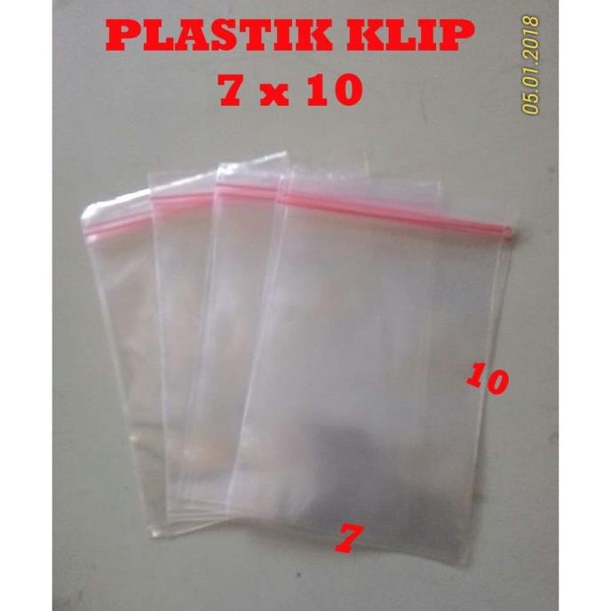 Klip 7 x 10 - Plastik Klip 10 x 7 - Plastik Obat - Klip Seal