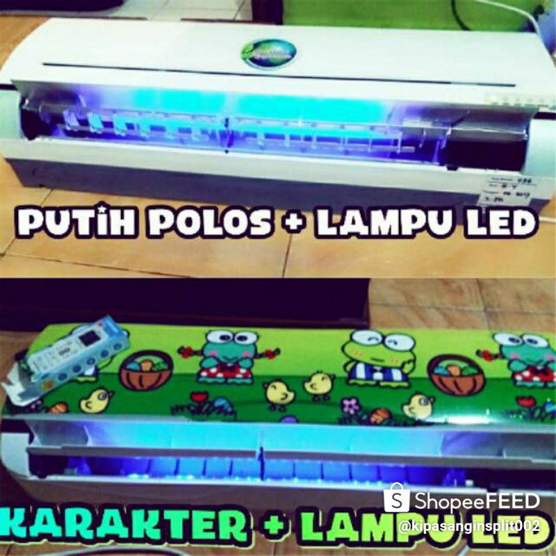 Kipas angin model ac variasi Lampu Led