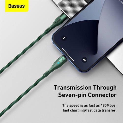 BASEUS Kabel Data Zinc Magnetic Safe Fast Charging Cable C to IPhone 2meter 20W CATLXC-A