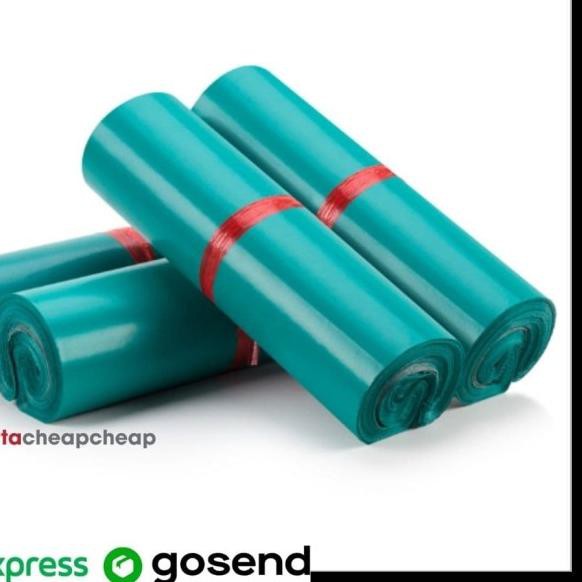 

✪ Plastik Packing Polymailer 25x35 Hijau Amplop Packing Online ♦
