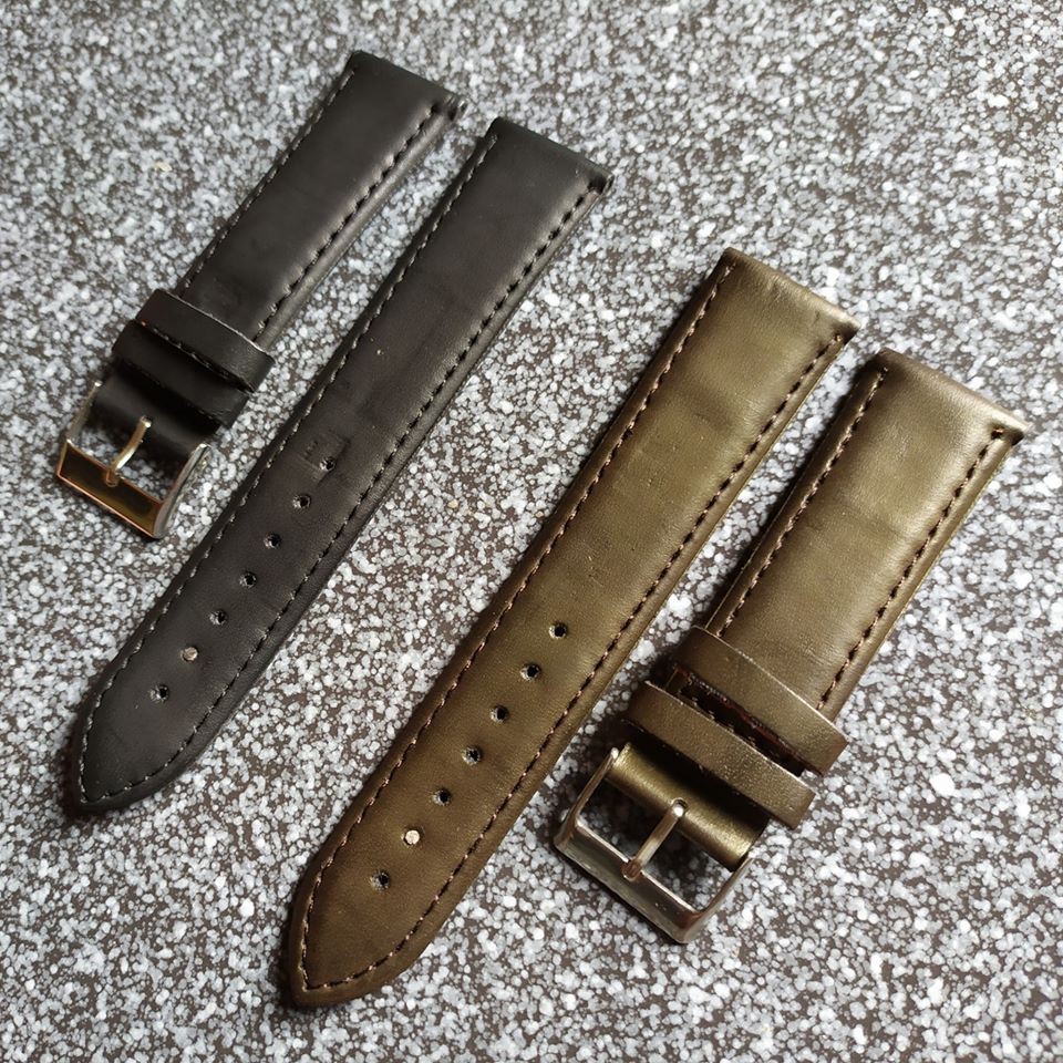 Tali kulit jam tangan  strap genuine leather 22mm 24mm