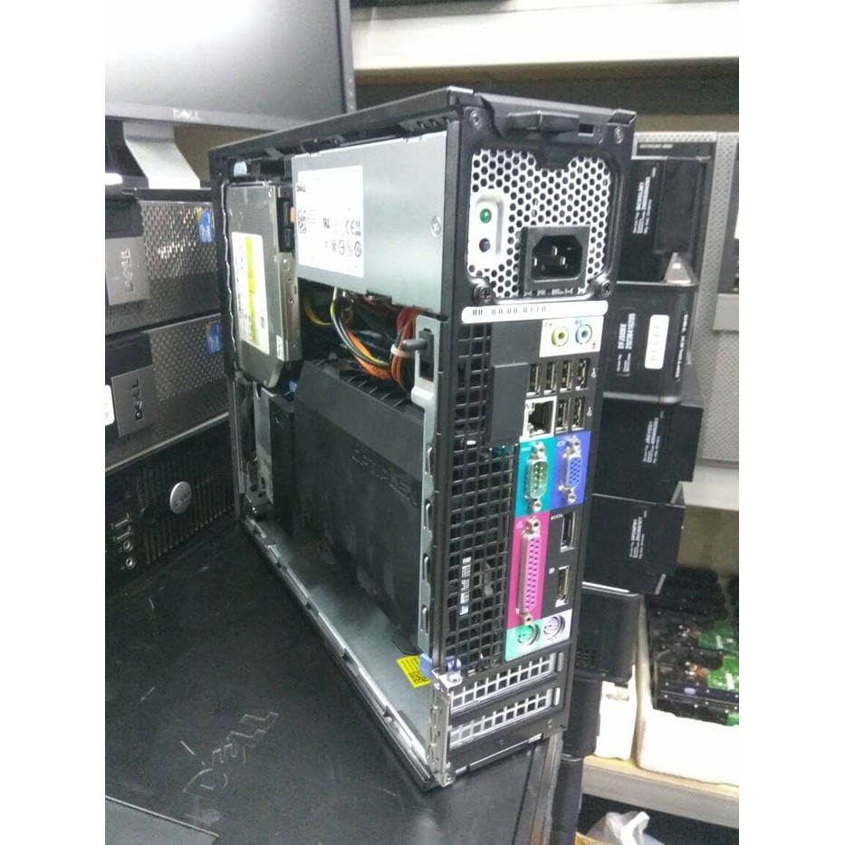 KOMPUTER SECOND BUILDUP BRANDED DELL OPTIPLEX 980 MINI SFF, CORE  i3-3.0GHZ/4GB/250GB/DVD RW WINS 7 SIAP PAKEI