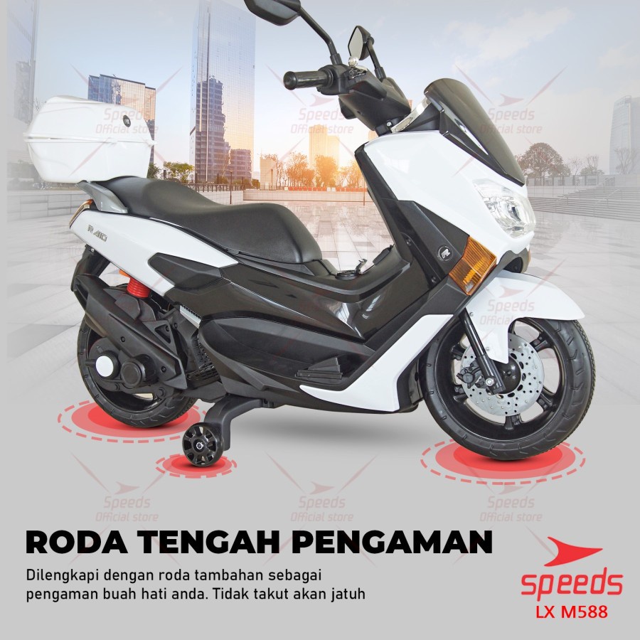 Motor Motoran Aki Anak PMB M-588 Yamaha Nmax Dan Honda PCX