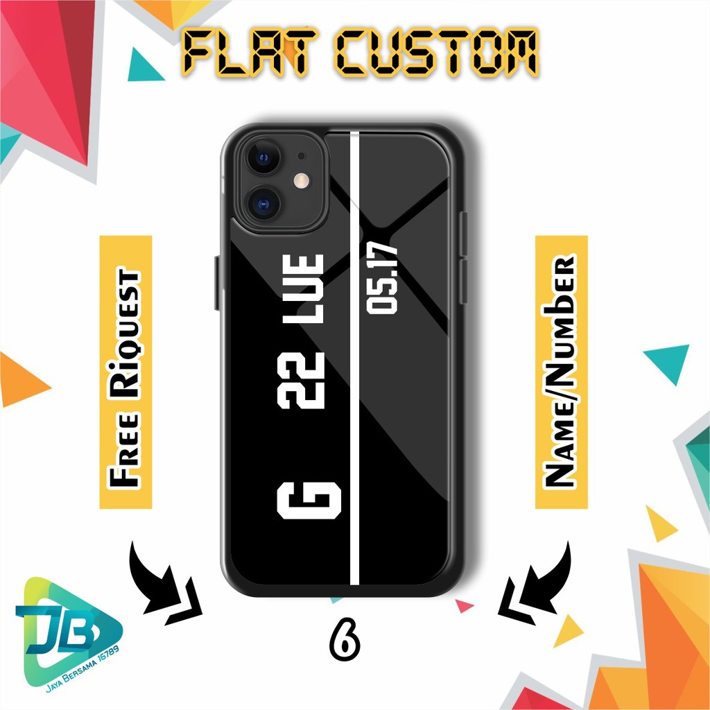 HARDCASE 2D GLOSSY FLAT CUSTOM OPPO VIVO XIAOMI SAMSUNG REALME IPHONE ALL TYPE JB4776