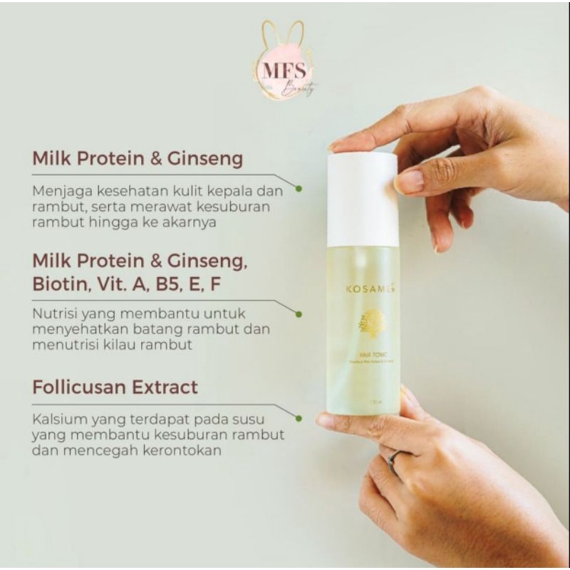 KOSAME-HAIR TONIC PENUMBUH RAMBUT-MISSFLOLAKS