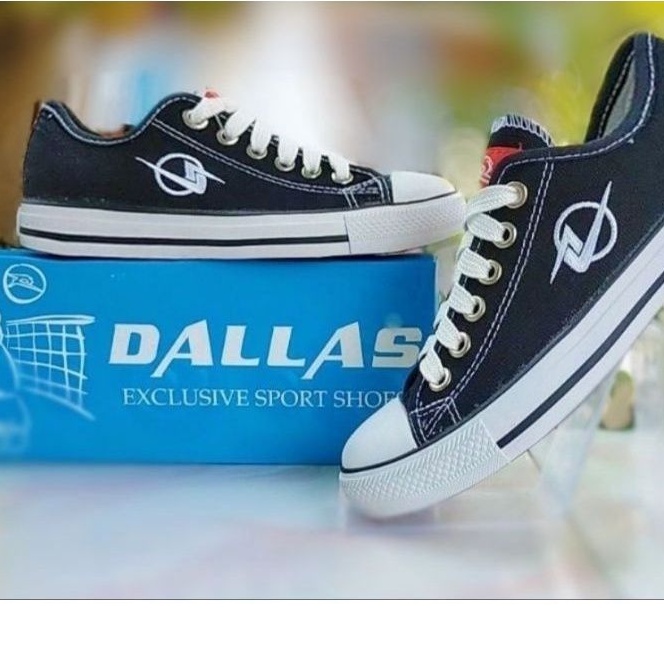 SEPATU SEKOLAH/ SEPATU WARIOR DALLAS CAMPUS PENDEK / TINGGI