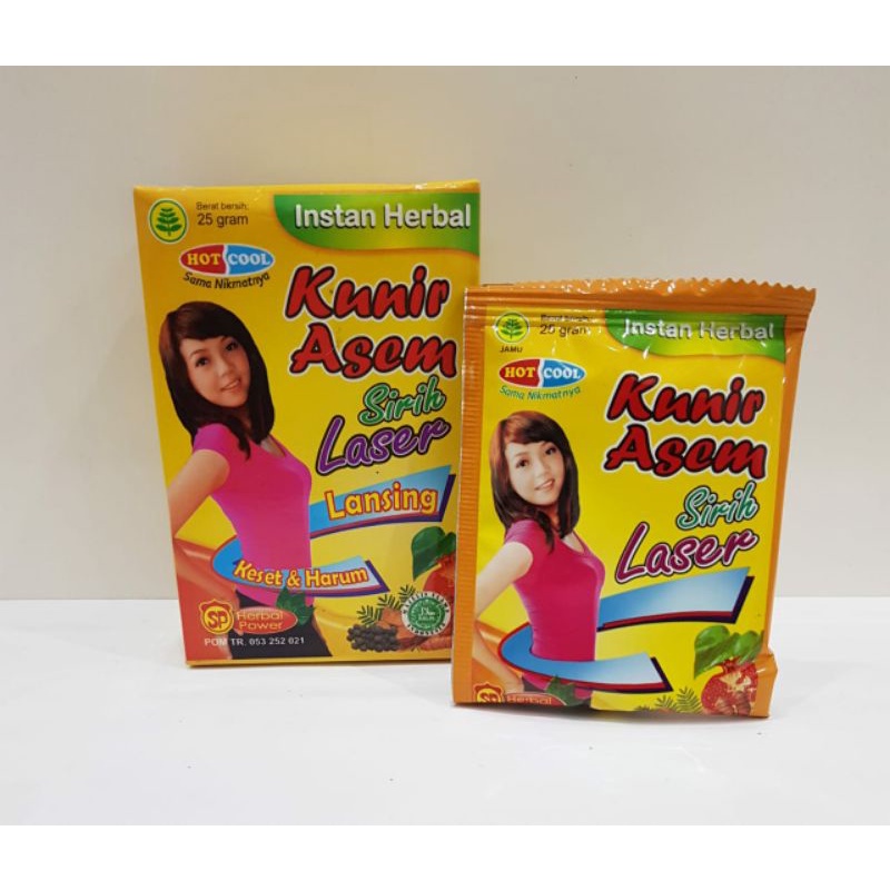 

Kunir Asem Instan Herbal ( Tinggal Seduh Rasa Manis ) - Sabdo Palon isi 5 Sachet