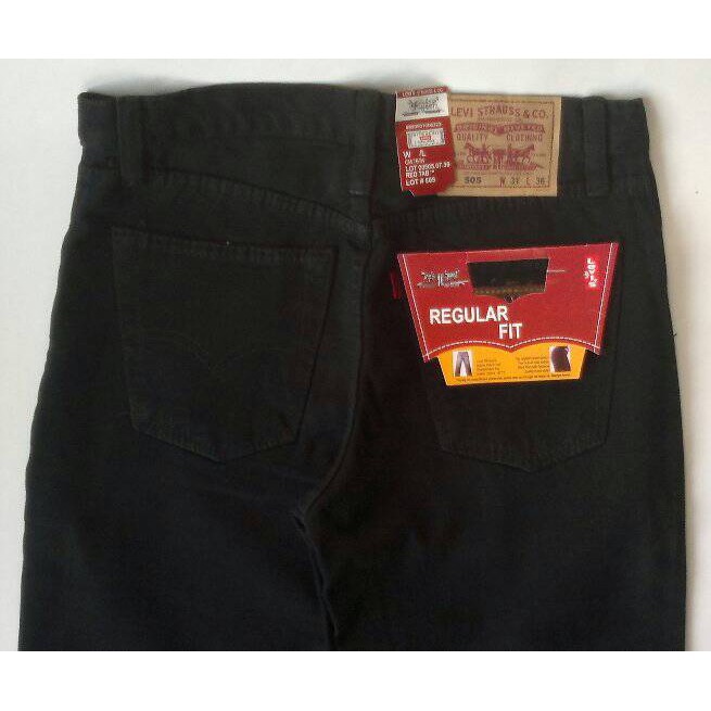 Jeans Levis Hitam (BLACK), Celana Jeans Pria, Jeans Levis Murah Celana Jeans O1O6