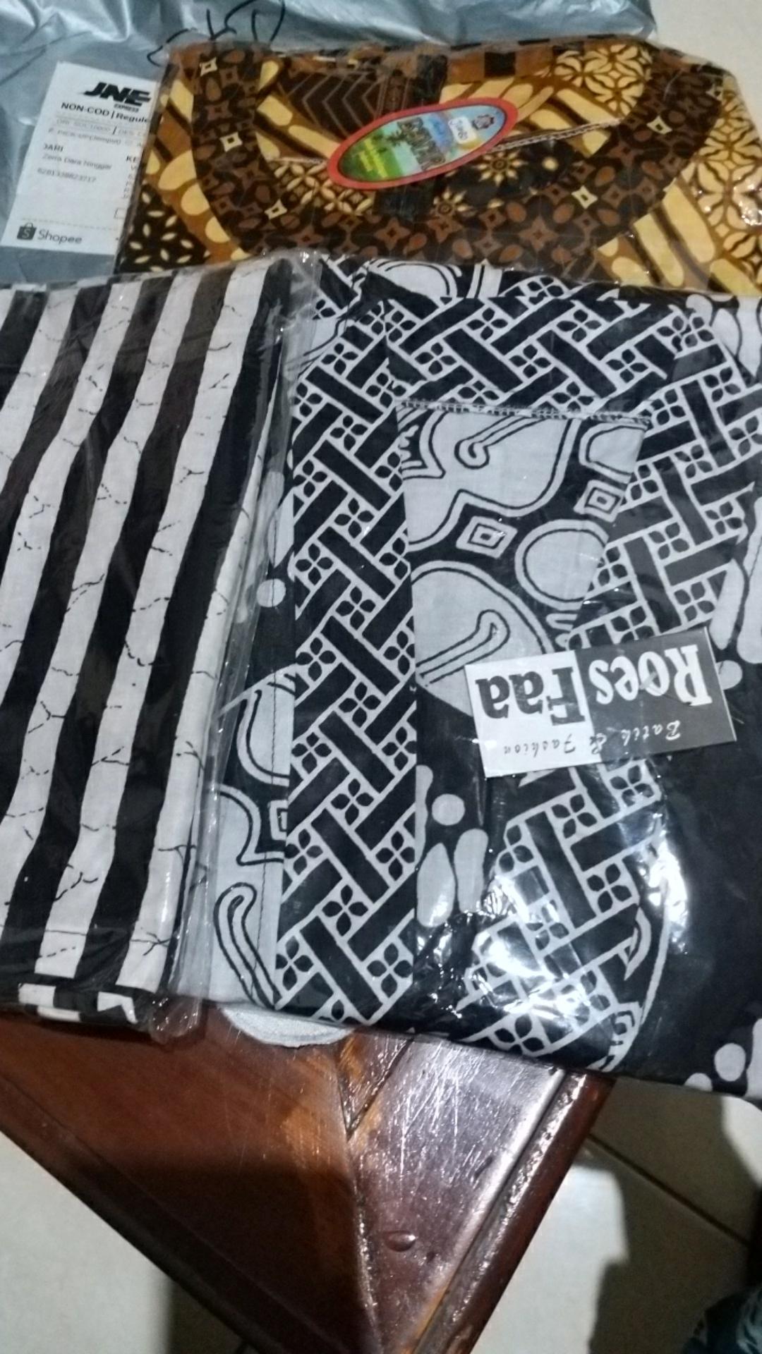 Tunic Aserehe Mataram Brownies Jumbo Tunik Batik Cantik Modern Big Size Seragam Batik Kantor Kerja