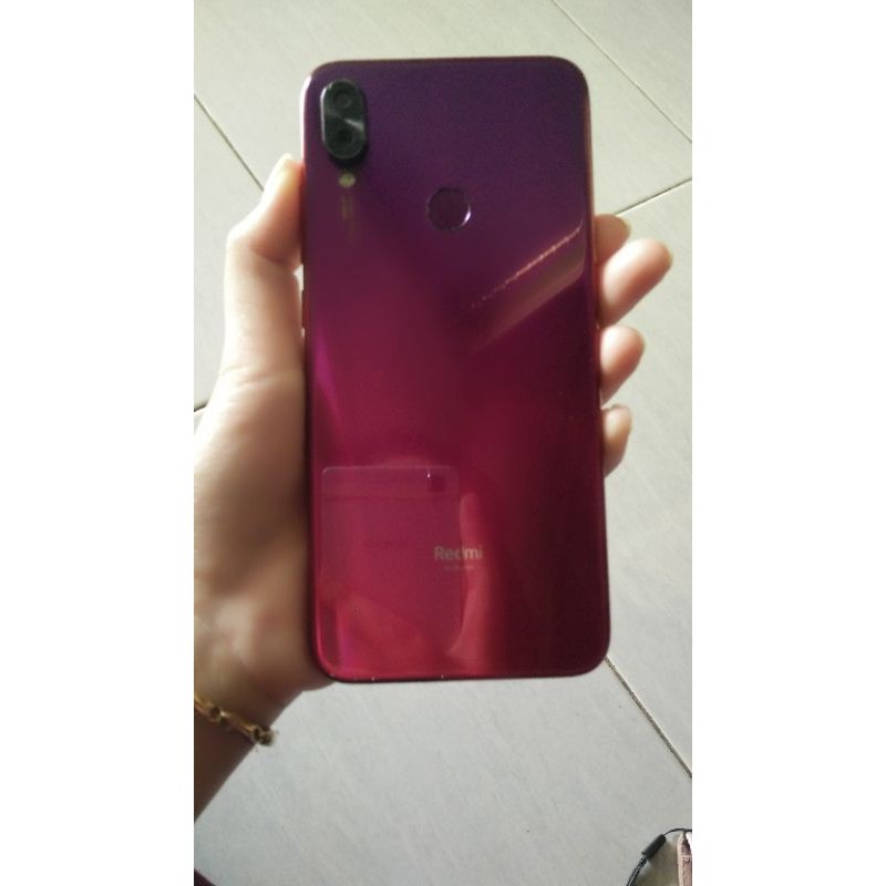 (TERMURAH) DAPAT BONUS, HP RAM 4GB, hp xiaomi, xiaomi redmi note 7, hp xiomi redmi note 7 nebula red