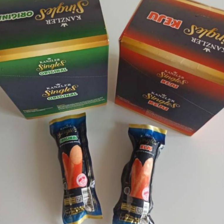 

Recomended.. 1 BOX KANZLER SINGLES SOSIS BAKSO ISI 12 PCS G6W