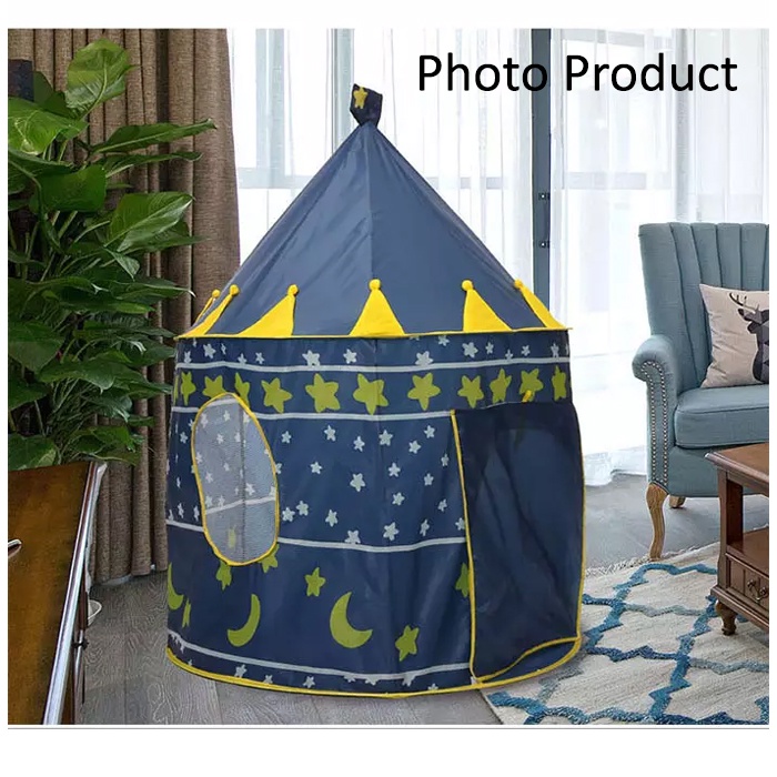 Tenda Mainan Tenda Anak Anak Tempat Anak Balita Bermain Tenda Lipat Portable Model Kerucut