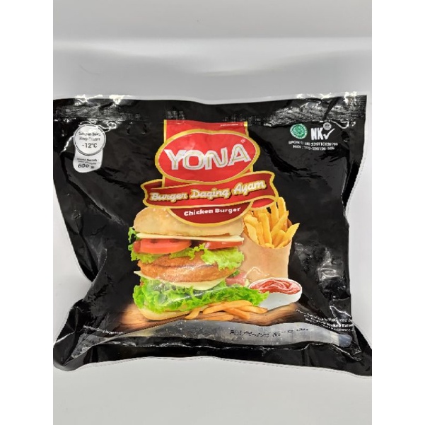 

Yona Chicken Burger 500gr