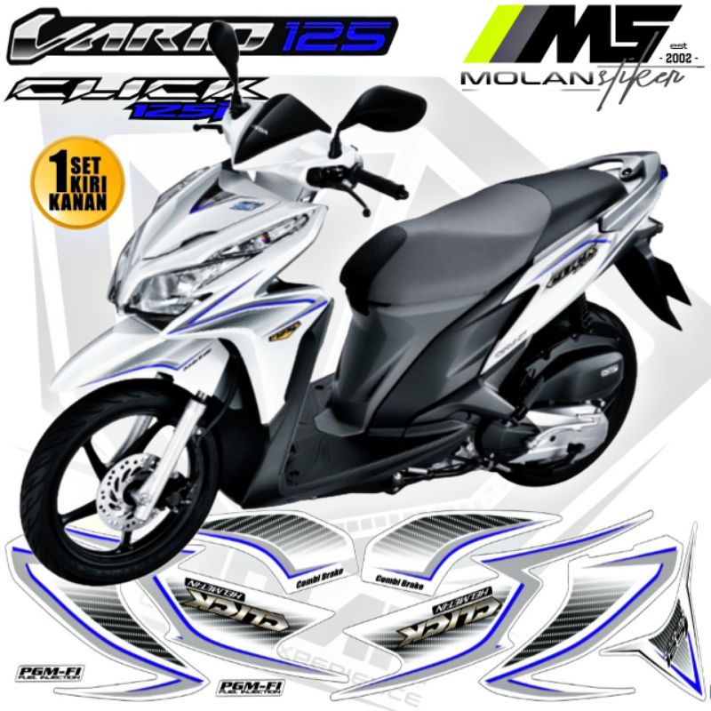 Decal Sticker Striping Variasi Vario 125 Old 2012-2013-2014 - Vario 125 Techno - Vario 125 Cbs - Var